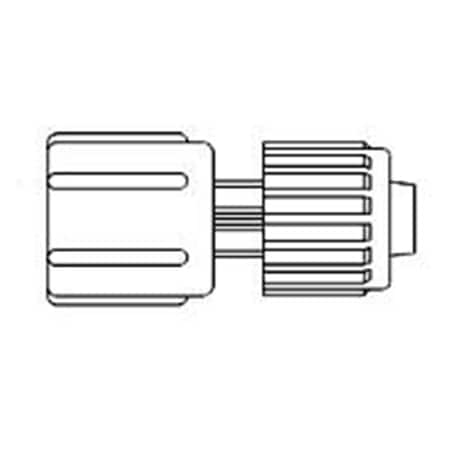 Flair-It 16874 BSP Swivel Coupling- .37 x .5 In. 6962609